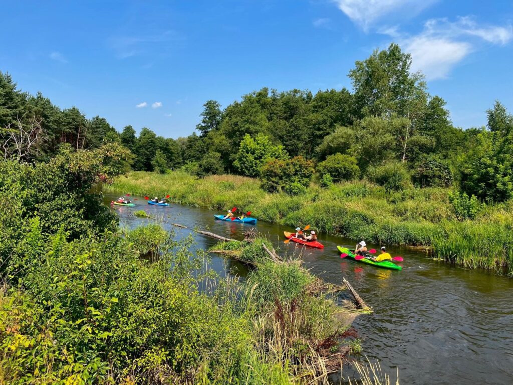 spływ kajakowy w świętokrzyskim
