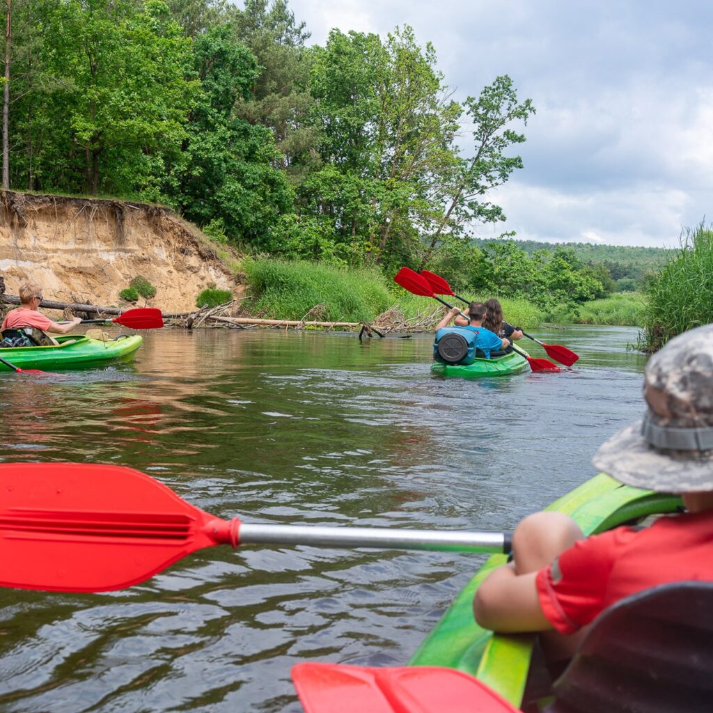 spływy kajakowe Tokarnia